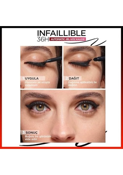L'oreal Paris Infaillible Göz Kalemi - 12 Bronzed Espresso 00