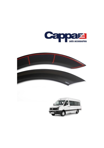 Volkswagen Crafter Çamurluk Dodik Seti Uv Katkılı Abs Mat Siya N11.6696