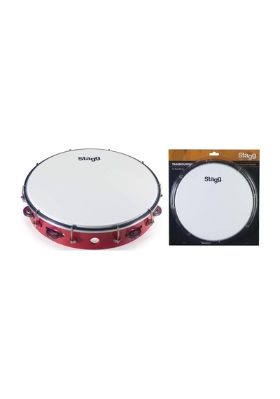 Stagg Tab-112p Rd Tek Sıra Zilli Tef 33cm.