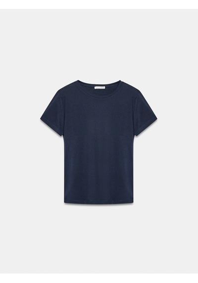 Dilvin 32852 Basic T-shirt-k.lacivert