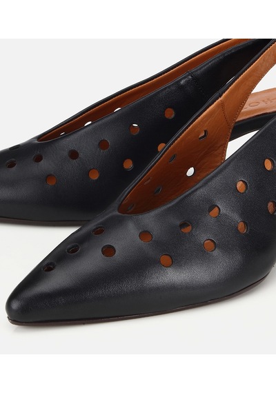 Hotiç Kadın Deri Siyah Delikli Arkası Açık Kısa Topuklu Stiletto 01ayh321470a100 01ayh321470a100 Hotiç Kadın Deri Siyah Delikli Arkası Açık Kısa Topuklu Stiletto 01ayh321470a100 01ayh321470a100