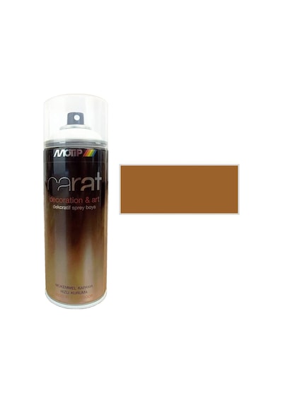 Motip Carat Sprey Boya Sütlü Kahve Parlak RAL8001 400 ML