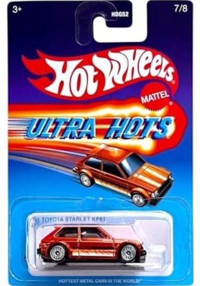 Ultra Hots Tekli Arabalar Hdg52-91 Toyota Starlet Kp61 Jby66