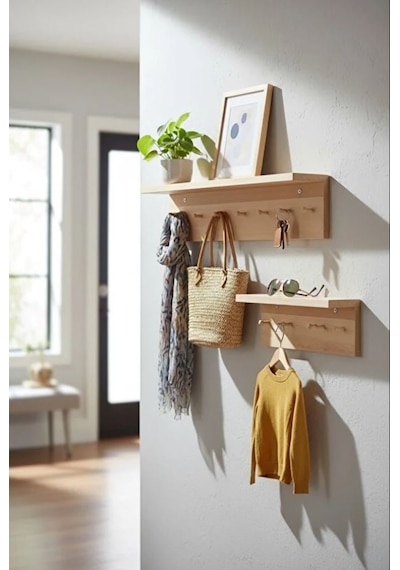 Todekhome Sunta Askılık Raflı 70x14 Ve 50x14 Mutfak, Antre, Banyo, Ofis,mağaza,çocuk Ve Yatak Odası Bej Todekhome Sunta Askılık Raflı 70x14 Ve 50x14 Mutfak, Antre, Banyo, Ofis,mağaza,çocuk Ve Yatak Odası Bej