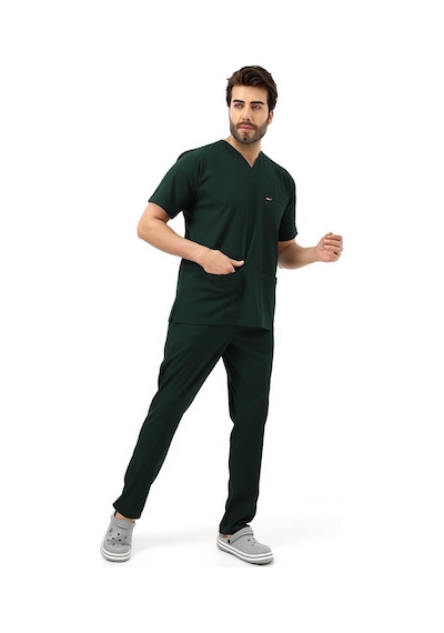 Zarf Yaka Erkek Likralı Takım - 6429 Ö.başı Yeşili-12113 6429 Ö.başı Yeşili
