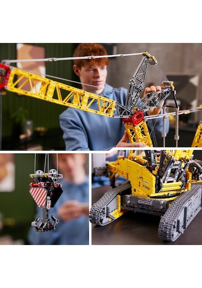 LEGO® Technic Liebherr Paletli Vinç LR 13000 42146 - Araç Seven Yetişkinler için Çalışan Bir Vinç Modeli İçeren Model Yapım Seti(2883 Parça)
