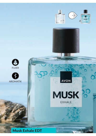 Avon Musk Exhale Erkek Parfüm EDT 75 ML