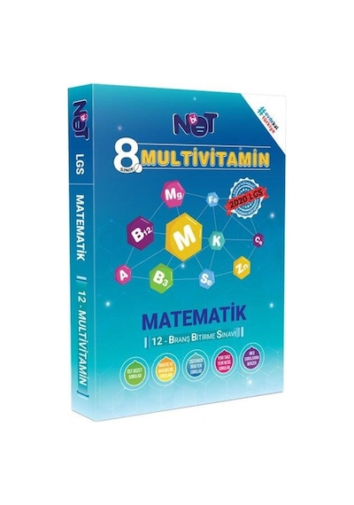 8. Sınıf Matematik 12 Deneme 1.Dönem MULTİVİTAMİN - BİNOT YayınLAR