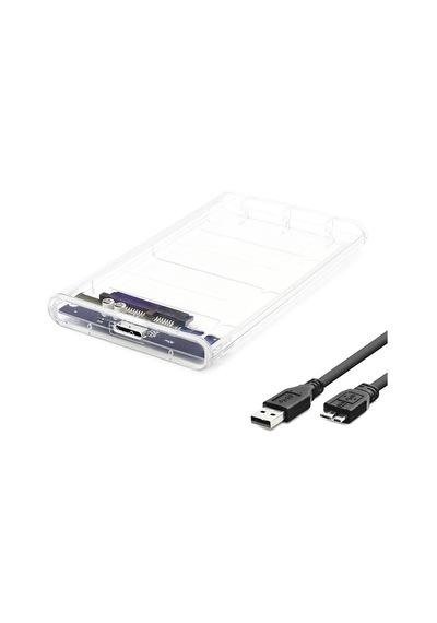 Hdd Kutu Usb3.0 Plastik Sata 2.5&quot Transparent Hdx1760 Evimdeyokyok