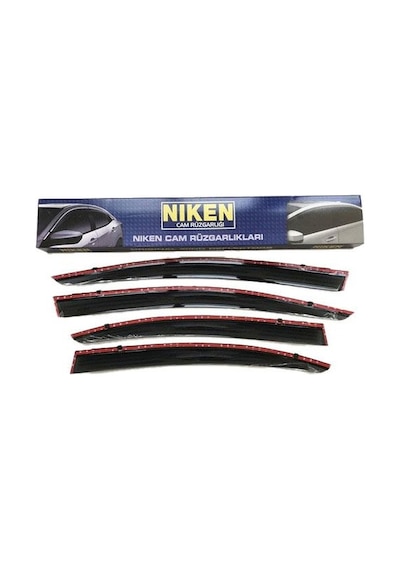 Hyundai i20 Niken Kromlu Cam Rüzgarlığı 4lü Set 2021 ve Üstü
