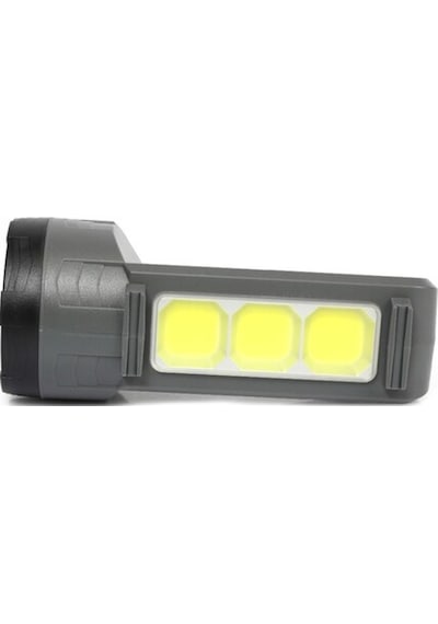 Watton Wt-603 Güçlü Şarjlı Fener Masa Lambası Gri