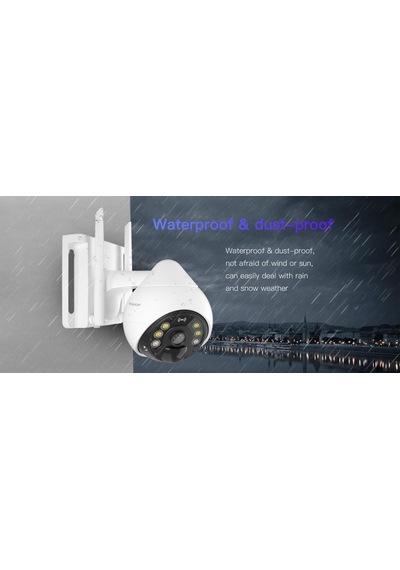 Vstarcam Cb69-tz Solar Panelli Ptz Wifi Dış Mekan Kamera