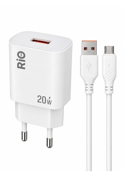 Flayse G1 20w Usb Adaptör Ve Kablo Seti Hızlı Şarj Özellikli