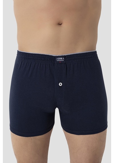 Arma Yıldız Erkek Renkli Düğmeli Boxer 3'lü Paket %100 Pamuklu Penye Çok Renkli Arma Yıldız Erkek Renkli Düğmeli Boxer 3'lü Paket %100 Pamuklu Penye Çok Renkli