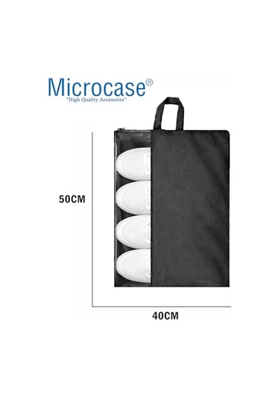 Xmlbayiciniz Çok Amaçlı Şeffaf Pencereli Ayakkabı Düzenleyici Seyahat Çantası Hurç 50x40 Cm 5 Adet Al5502 Çok Renkli
