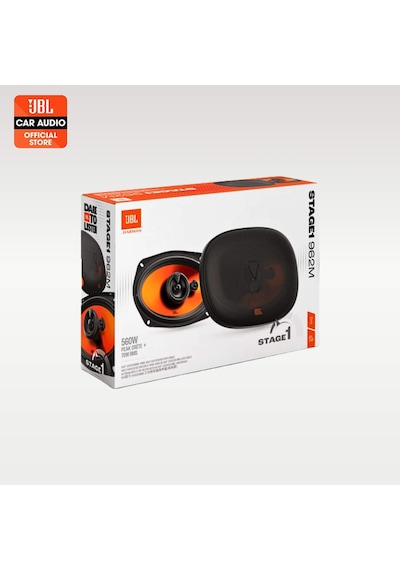 Jbl Stage1 962m-560w Max-70w Rms-kaliteli-profesyonel-3 Yollu- 6x9" Oval Coaxial Hoparlör-kapaklıdır