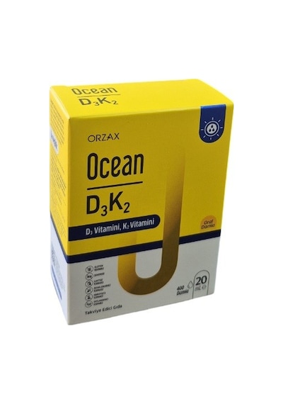 Ocean D3 K2 Damla 20 Ml