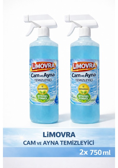 Cam & Parlak Yüzey 750ml - Bitkisel 2'li