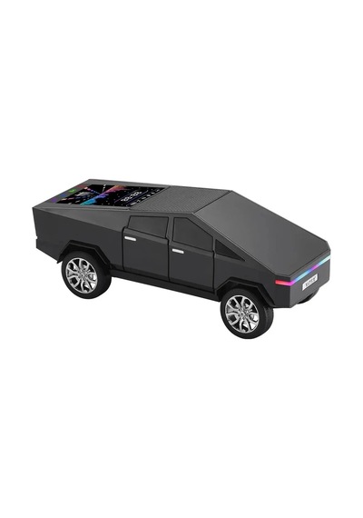 Led Ekranlı Futuristik Cybertruck Tasarımlı Bluetooth Hoparlör Ws-580
