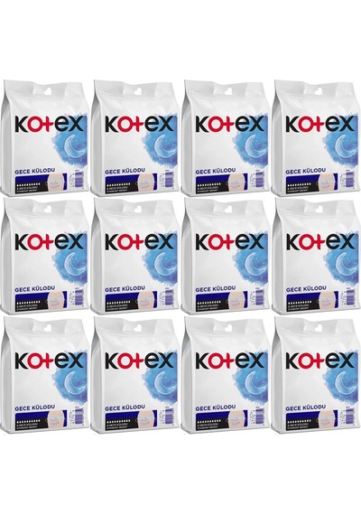 Kotex Gece Külodu / Külot Standart Beden 24 Lü Set 12pk 2