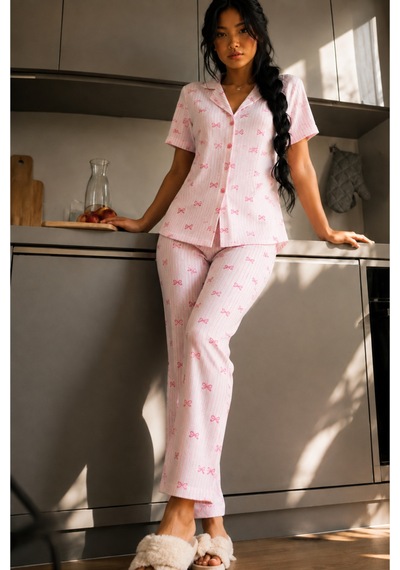 Norcia Sports Kadın Zarif Yaka Dokulu Ferah Pembe Pijama Takımı Çok Renkli - 929323039 Çok Renkli - 929323039 Çok Renkli Norcia Sports Kadın Zarif Yaka Dokulu Ferah Pembe Pijama Takımı Çok Renkli - 929323039 Çok Renkli - 929323039 Çok Renkli