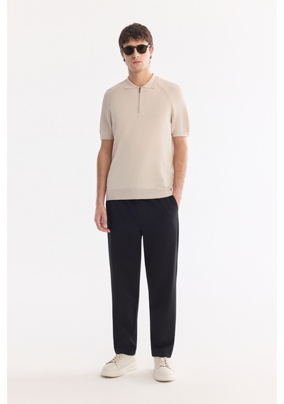 Avva Erkek Bej Polo Yaka Fermuarlı Rayon Karışımlı Regular Fit Triko T-shirt A61y5009 Avva Erkek Bej Polo Yaka Fermuarlı Rayon Karışımlı Regular Fit Triko T-shirt A61y5009