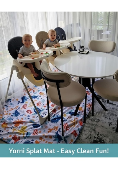 Sıvı Geçirmez Çok Amaçlı Yer Örtüsü Splat Mat Mama Sandalyesi Altı, Yemek, Boyama Ve Oyun İçin Zemin Koruyucu, Makinede Yıkanabilir 145x100 Cm Çok Renkli Sıvı Geçirmez Çok Amaçlı Yer Örtüsü Splat Mat Mama Sandalyesi Altı, Yemek, Boyama Ve Oyun İçin Zemin Koruyucu, Makinede Yıkanabilir 145x100 Cm Çok Renkli