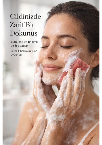 Gül Özlü Cilt Bakım Sabunu - 120 Gr Gül