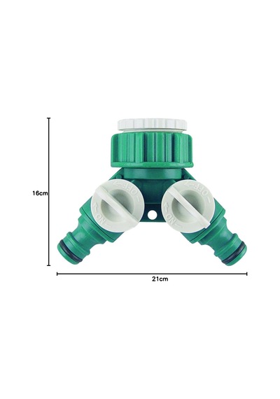 55256 Çift Yönlü Vanalı Musluk Bağlantısı 3/4"- 1"