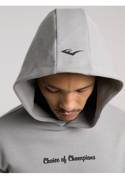 Everlast Champions Collection Gri Erkek Kapüşonlu Sweatshirt Gri