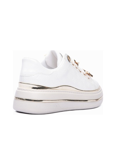 Mubiano Kadın Sneaker Gold Yıldız Detaylı Kalın Tabanlı Spor Ayakkabı Veronica Beyaz Beyaz Mubiano Kadın Sneaker Gold Yıldız Detaylı Kalın Tabanlı Spor Ayakkabı Veronica Beyaz Beyaz
