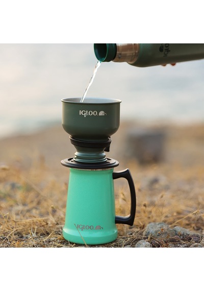 Igloo Dripper Kahve Demliği Yeşil