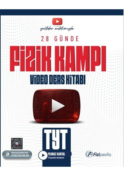 2027 Fizipedia Yayınları Tyt Fizik 28 Günde Video Ders Kitabı