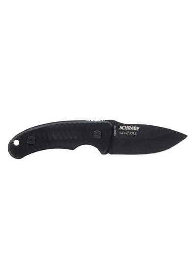 Schrade Usa Wolverıne Miını Fixed Blade 65mn Çelik Kamp Bıçak 1182519 Siyah