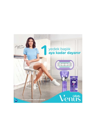 Venus Swirl Extra Smooth Kadın Tıraş Makinesi Yedekli 59989873