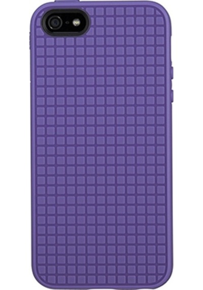 Speck Apple Uyumlu iPhone 4s/4 İle Pixelskin Hd Silikon Kılıf Mor Mor