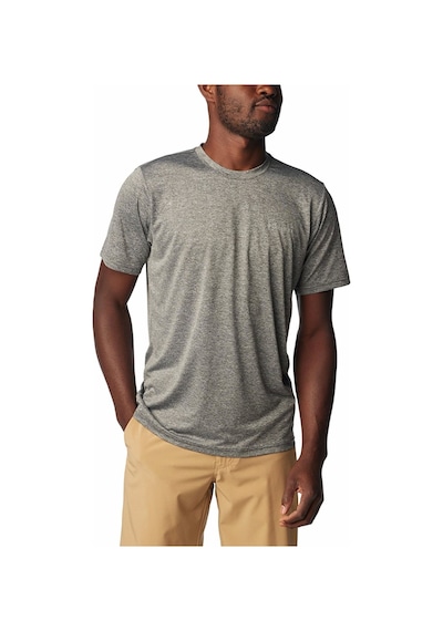 Columbia Ao1419 Columbia Hike Crew Erkek T-shirt-28590-koyu Gri Antrasit