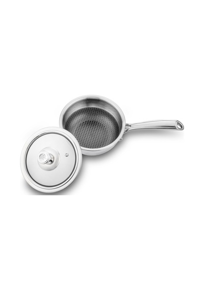 Jumbo Gourmet 3ply İndüksiyon Tabanlı Sos Tenceresi 16 Cm Çelik