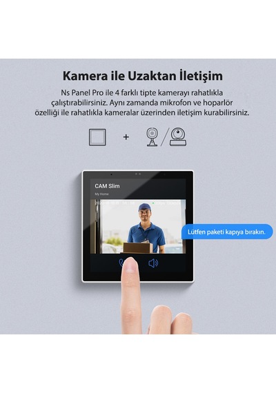 Sonoff Ns Panel Pro - Beyaz Renk Akıllı Ev Kontrol Paneli