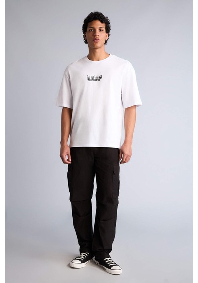 Defacto Baggy Kargo Cepli Pantolon G8147ax26smbk81 Siyah-bk81
