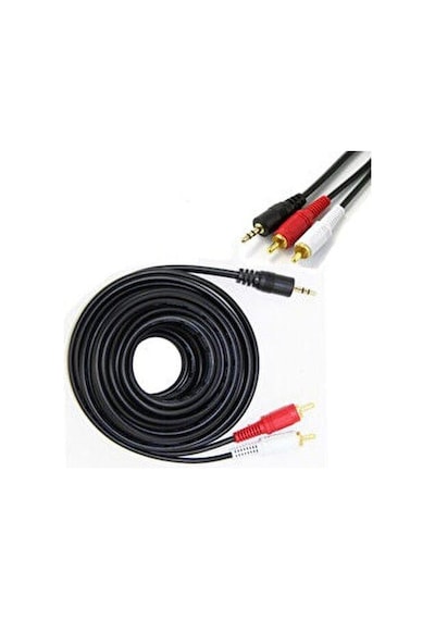 3 Metre Stereo Rca Kablo 3 Metre Aux Rca Kablo