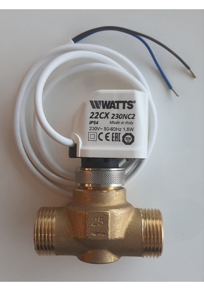 Watts 22cx230nc2 Elektrotermik Aktüatör 230v, Nc