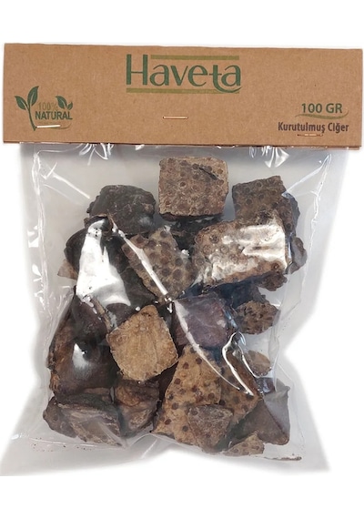 Haveta Kurutulmuş Dana Ciğer 100gr