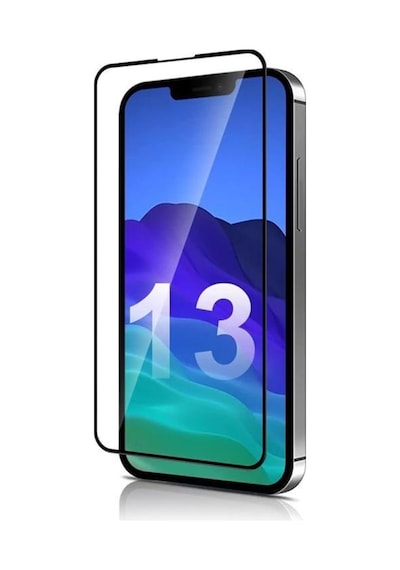 Apple Uyumlu   iPhone 13 9D Tam Kaplayan Seramik Ekran Koruyucu