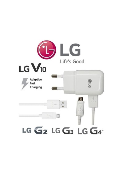 Senalstore LG Uyumlu V10-g2-g3-g4 Hızlı Şarj Cihazı Aleti Ve Kablosu