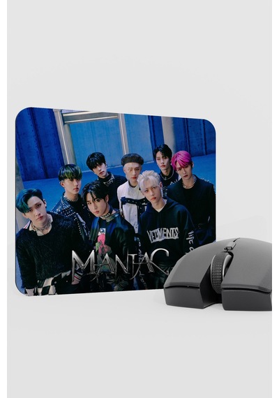 Stray Kids V4 22x18 Gaming Kauçuk Kaymaz Taban Mouse Pad Fare Altlığı