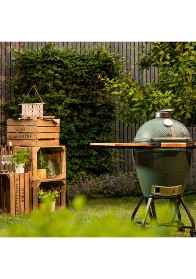 Big Green Egg Ahşap Egg Mates Yan Sehpa Medium