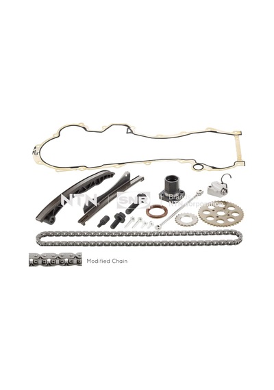 Triger Zincir Seti - Fiat Doblo, 500, Panda, Grande Punto, Punto, Tipo, Fiorino, Qubo, Strada, Egea, Mito - Snr-kdc45803 29341686