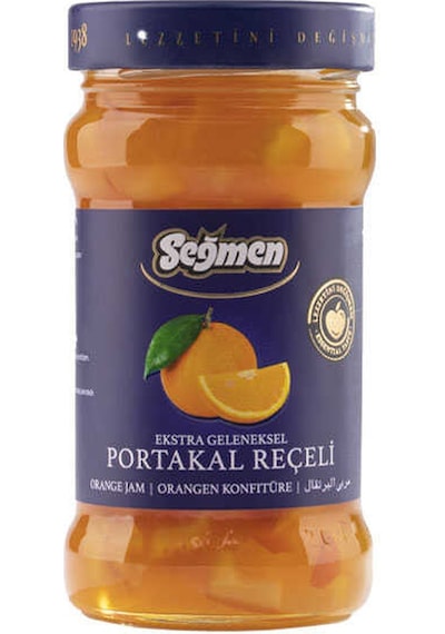 Seğmen Portakal Reçeli Kavanoz 380 G