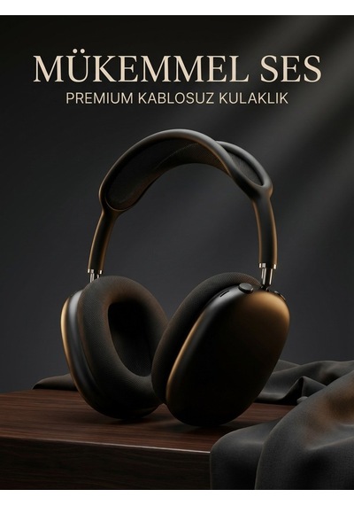 Kablosuz 5.2 Bluetooth Uyumlu Pro Max Kablosuz Kulaklık İos Android Uyumlu